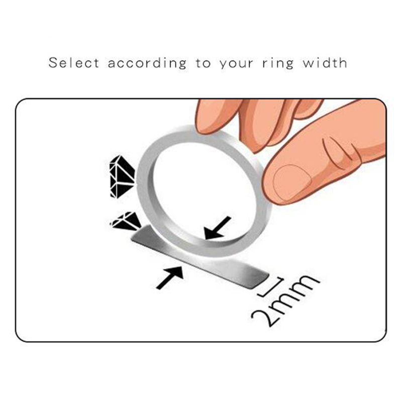 [Hàng mới về] Bộ 10 vòng đệm điều chỉnh kích thước nhẫn trong suốt