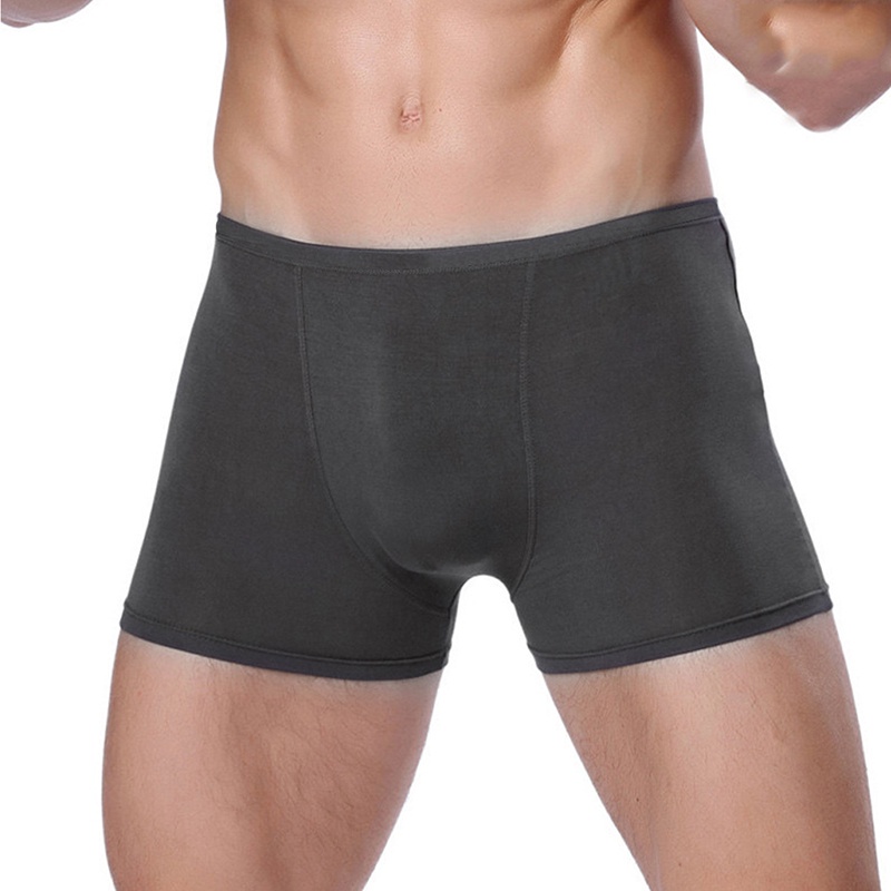 Quần Lót Boxer Mềm Mại Thoáng Khí Thoải Mái Gợi Cảm Cho Nam