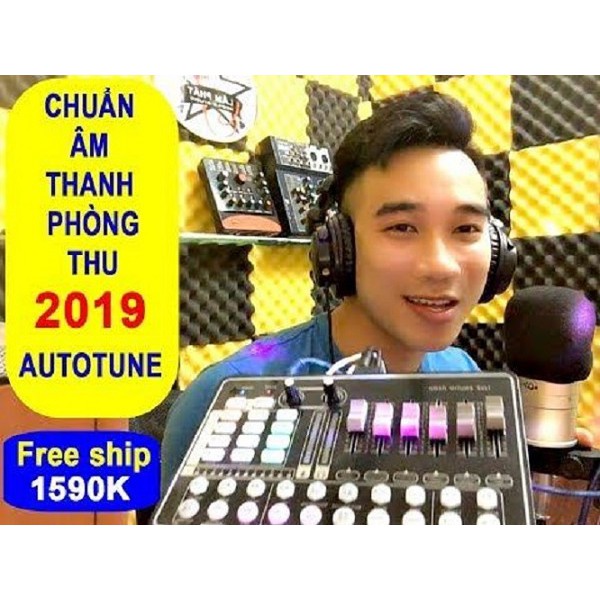 [ RẺ VÔ ĐỊCH ] SOUND CARD K9 - H9 CHÍNH HÃNG - MỚI 2020 AUTOTUNE - BLUETOOTH - GIÁ RẺ NHẤT