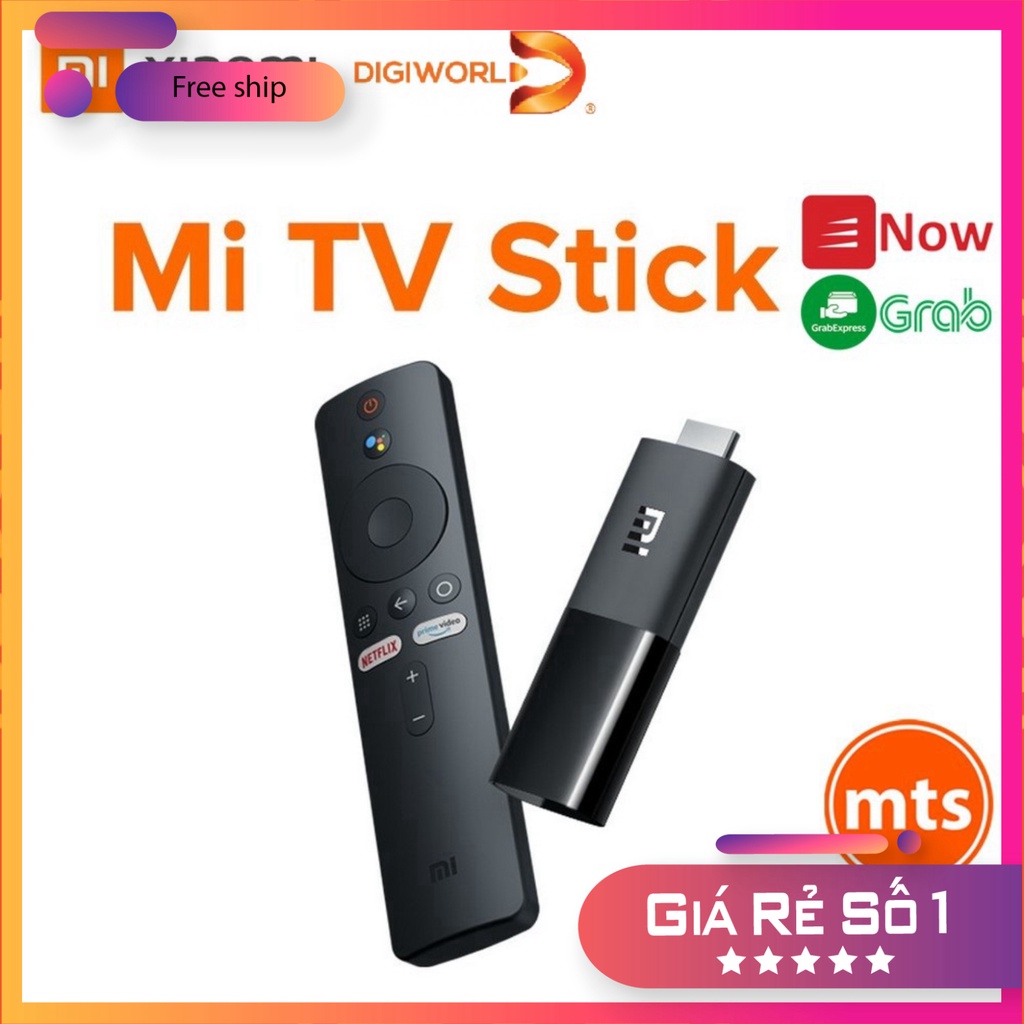 SĂN SALE NỮA NÀO Android Tivi MIBOX S 4K Quốc Tế Model MDZ-22-AB và Mi TV Stick Android TV 1080p - Minh Tín Shop $$$