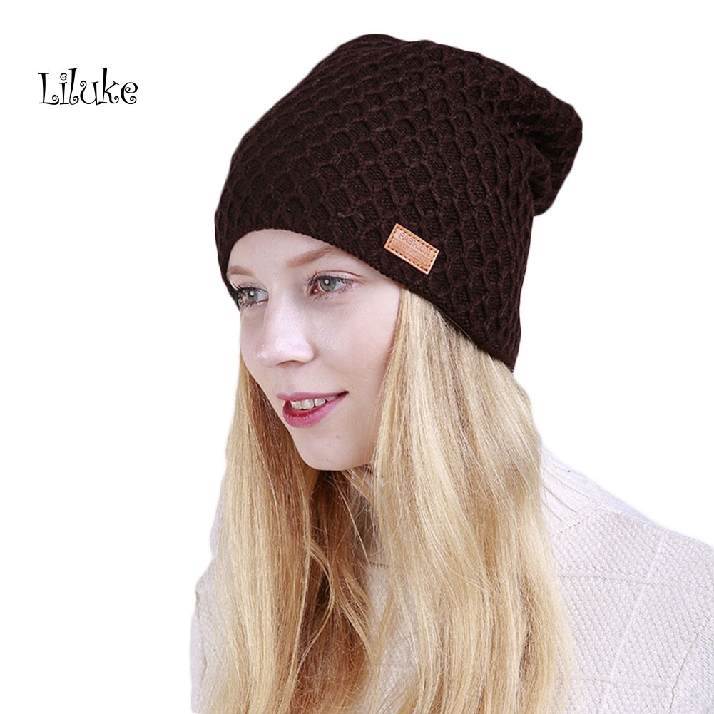 Mũ beanie Trùm Đầu Co Giãn Thời Trang Cho Nữ