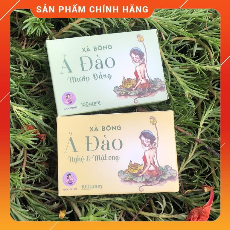 Xà Bông Nghệ - Xà Bông Mướp Đắng Natural dưỡng ẩm sáng da