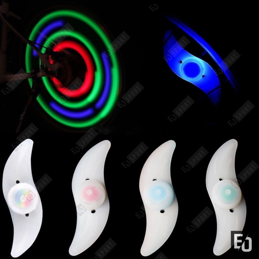 Đèn Led Gắn Bánh Xe Đạp,Xe Máy 3 Chế Độ ,Chống Nước ,Đa Màu Sắc - EO.sportDZ