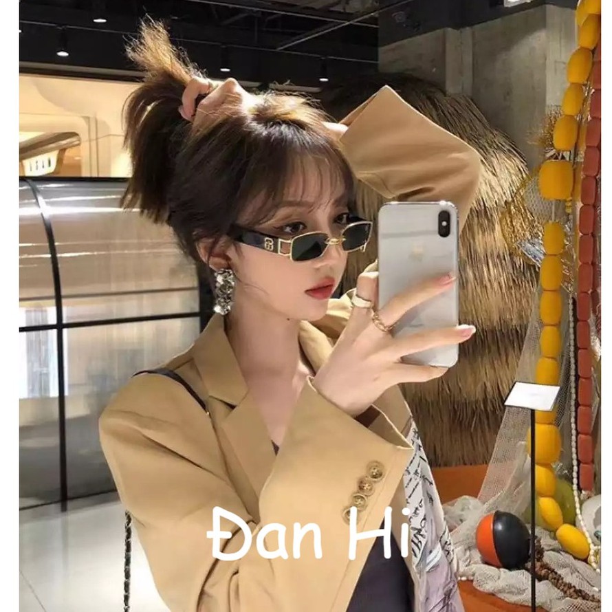[Ảnh thật] Kính mát Balen gọng kim loại cá tính Danhi.accessories | BigBuy360 - bigbuy360.vn