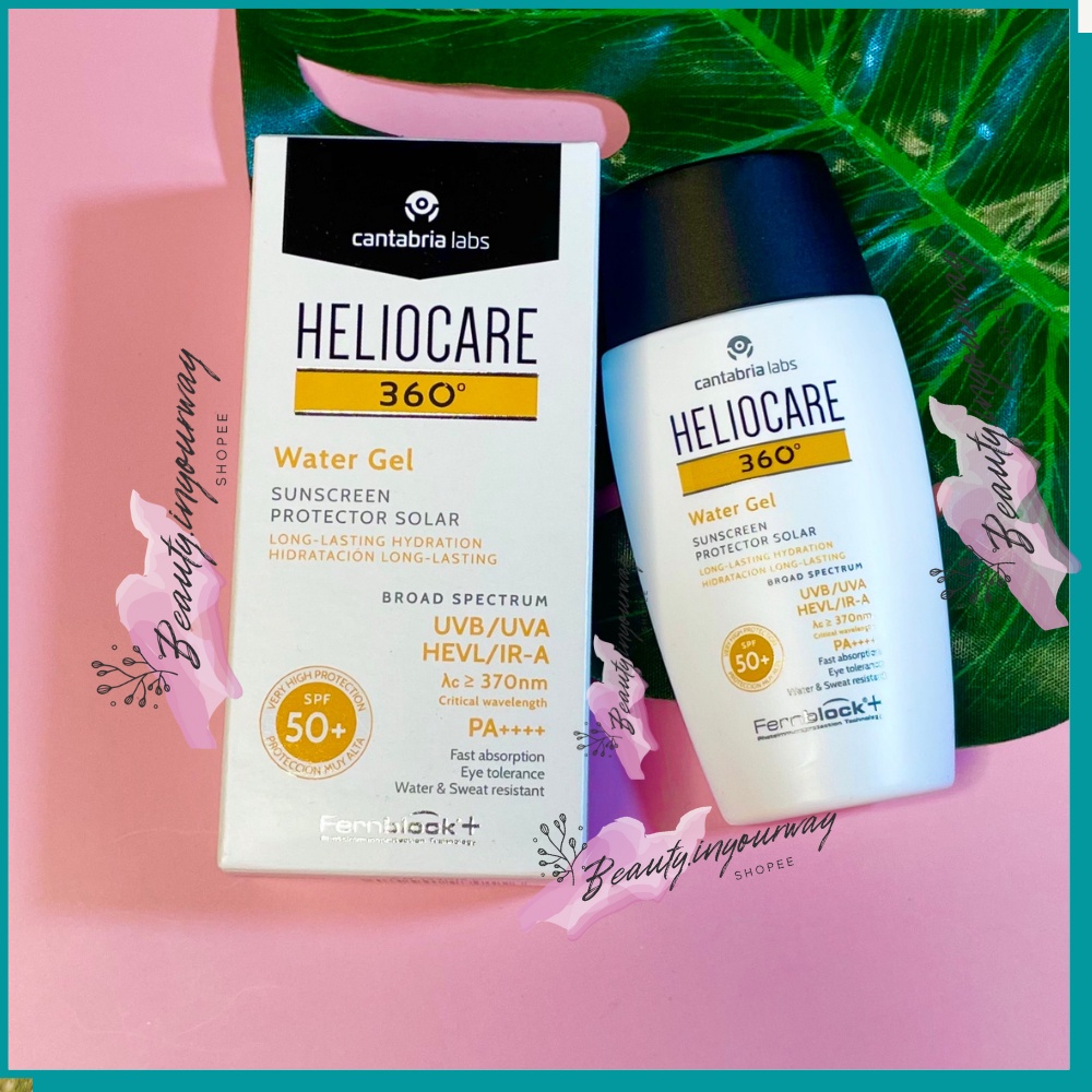 Kem chống nắng Heliocare Water Gel SPF50 – Kem chống nắng dạng gel, không dầu