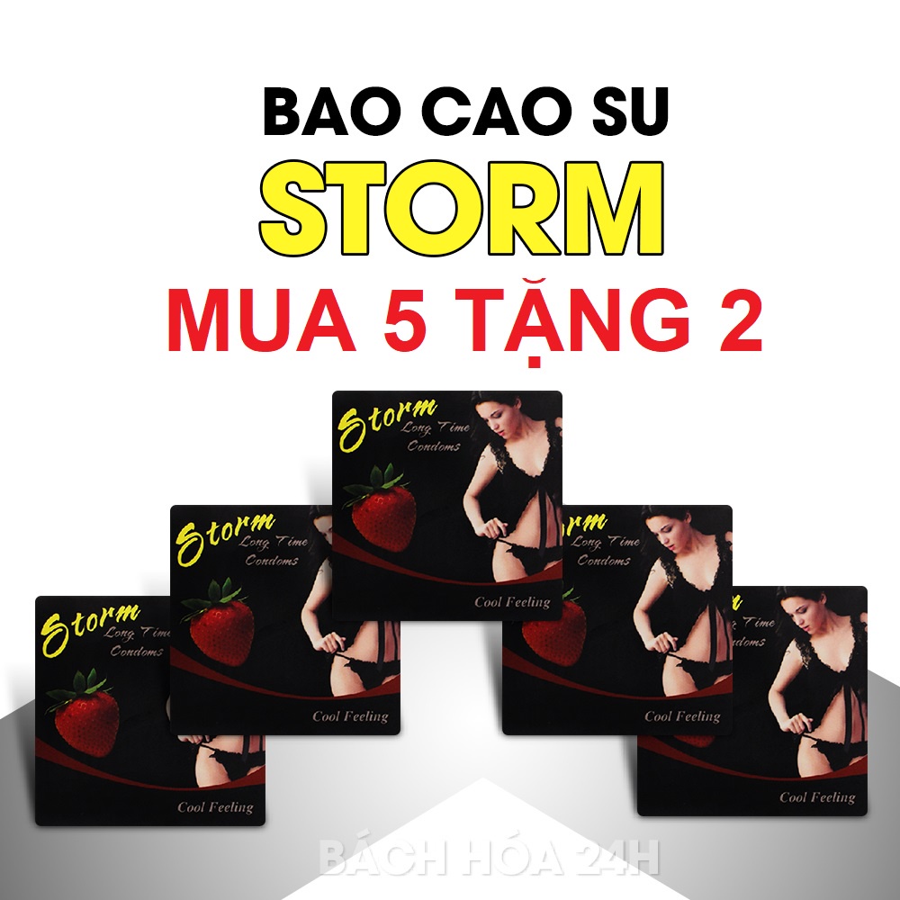 Khi Mua Bao Cao Su Storm Loại 7 Bi Gai Loại Đặc Biệt, Phê Ngây Ngất [Hàng Thái Chính Hãng]