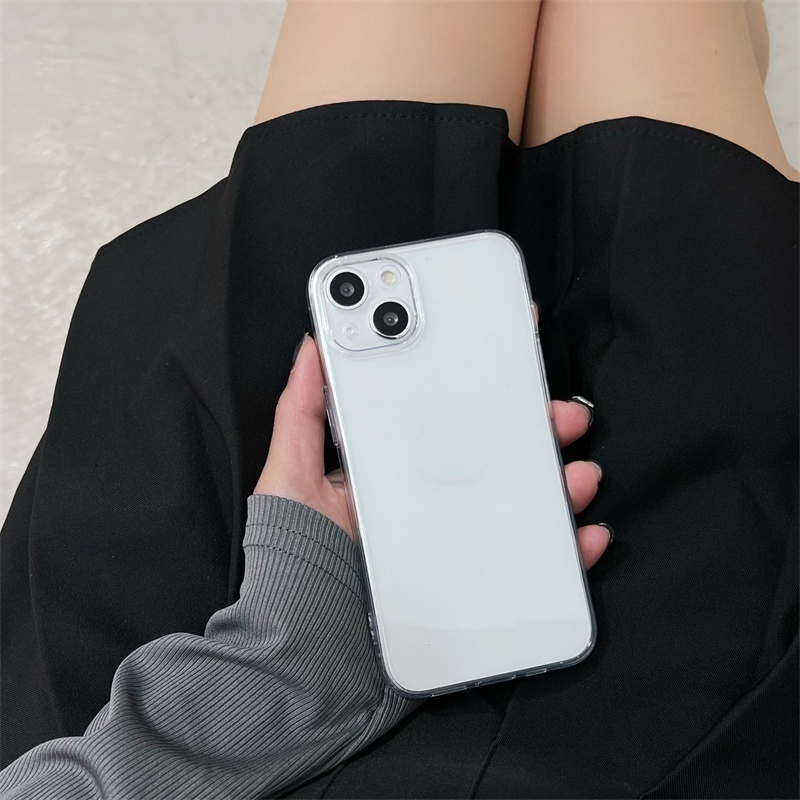 Ốp Điện Thoại Mềm Chống Rơi Cho iphone 15 pro max / 11 / 12 / 13 / 14 pro max xs xr xsmax i7 / 8plus