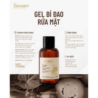 [QUÀ TẶNG] Gel Bí Đao Rửa Mặt Cocoon 15mL