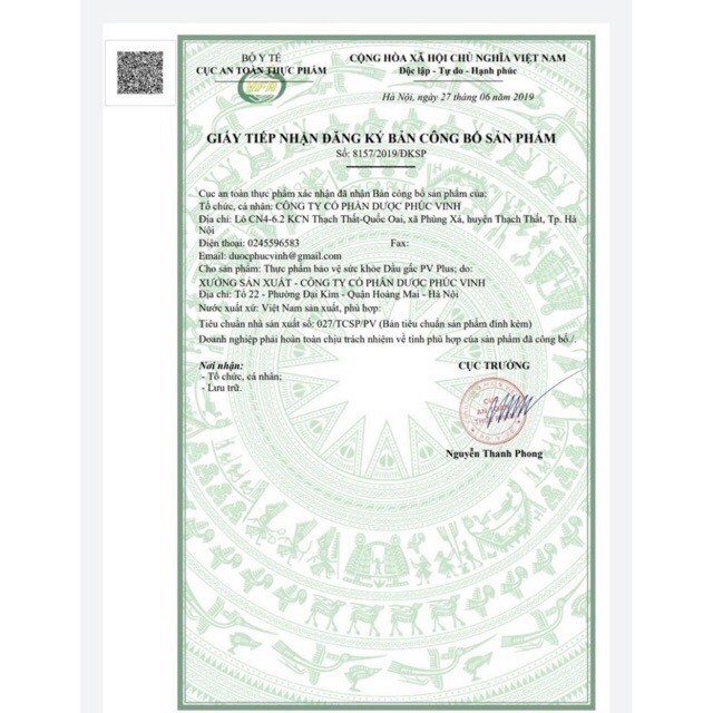 Viên dầu gấc Phúc Vinh (lọ 100 viên) | BigBuy360 - bigbuy360.vn