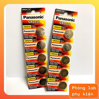 [Chính hãng] Pin CR2032 Panasonic Lithium 3V dùng cho chìa khóa oto, xe máy, cân điện tử, nguồn CPU