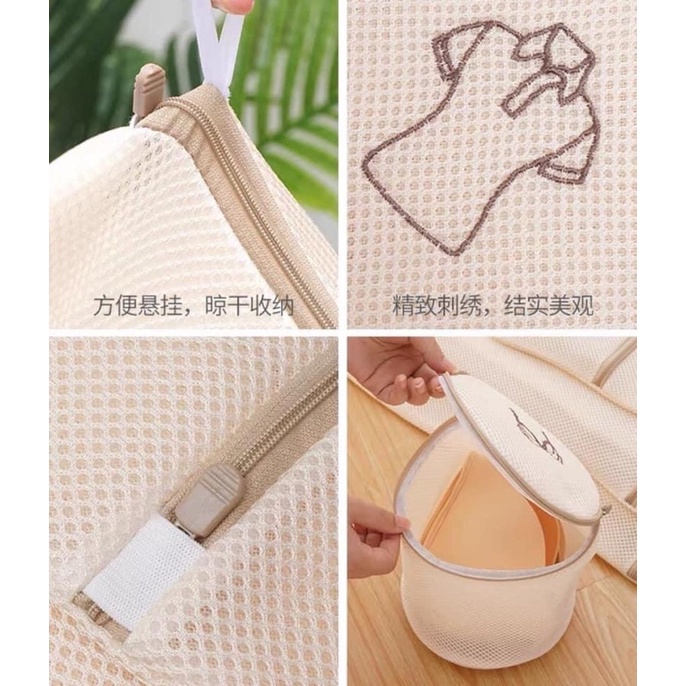 SET 6 TÚI LƯỚI GIẶT ĐỒ 3 LỚP CAO CẤP