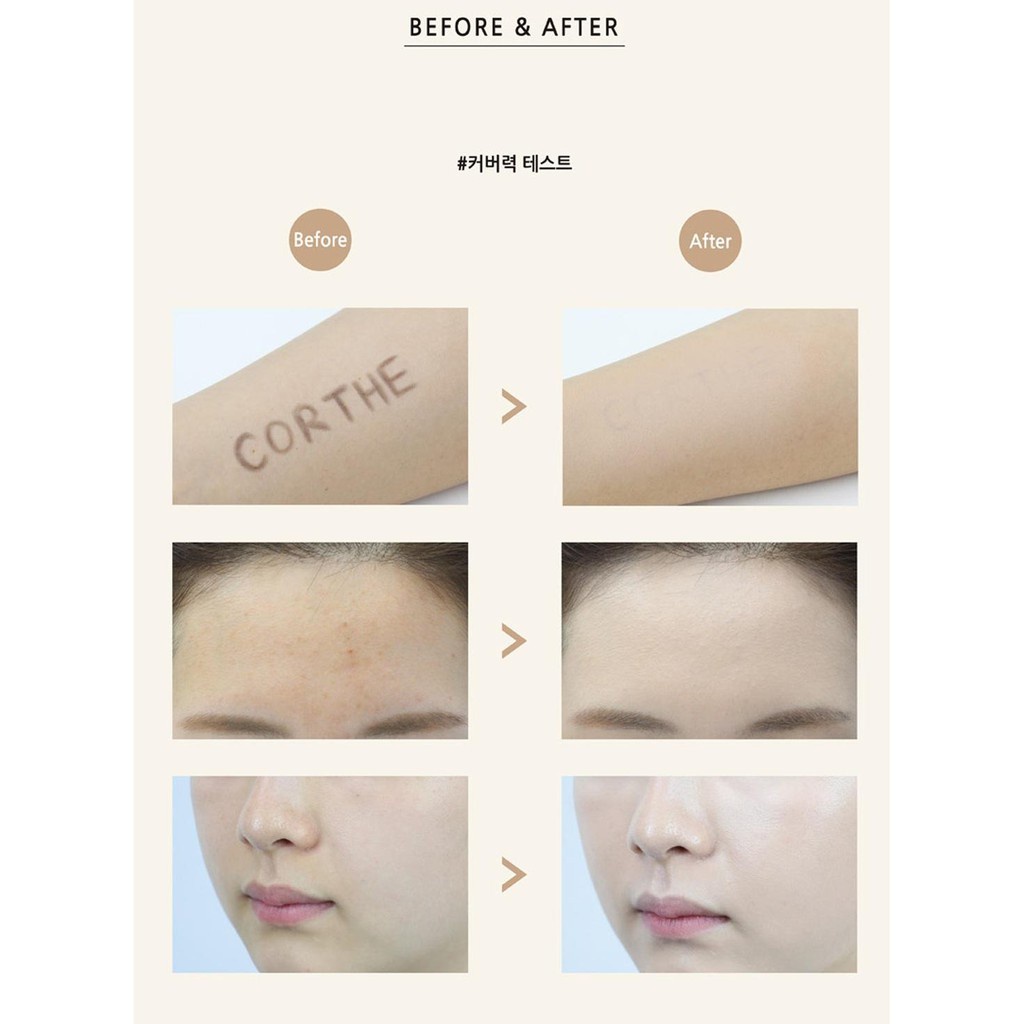 Corthe Cushion - Phấn Nước Mỏng Nhẹ Tone 21