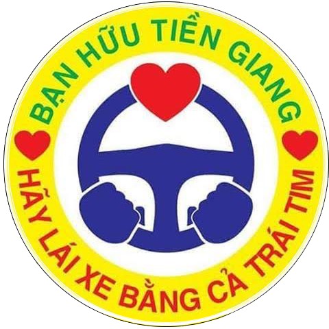 STICKER hình dán logo BẠN HỮU ĐƯỜNG XA in theo yêu cầu các tỉnh thành, nhiều kích cỡ