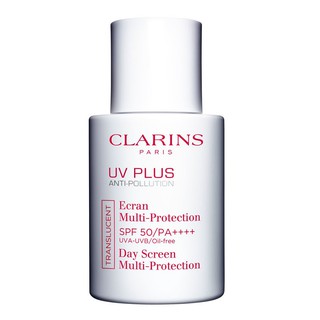 Kem chống nắng clarins spf50/pa++++ 30ml uv plus anti-pollution day screen multi-protection translucent