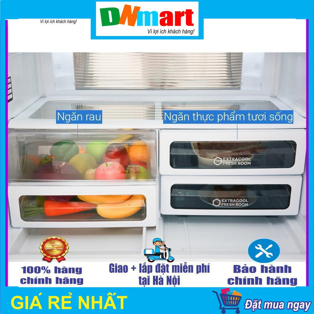 Tủ lạnh Sharp SJ-FX688VG-BK 4 cánh màu gương đen inverter 678L