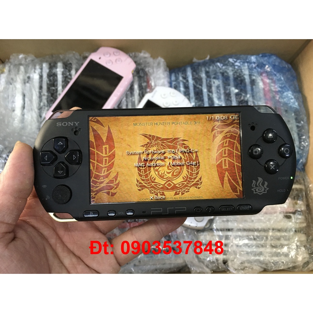 Máy Game PSP 1000 2000 3000 Đủ Loại Hàng Nội Địa