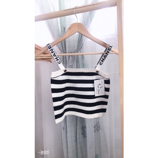 Áo croptop sọc ngang CN