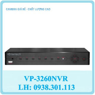 Đầu ghi hình camera ip 32 kênh vantech vp-3260nvr