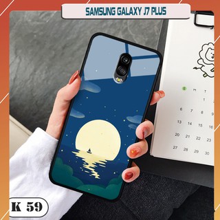 Ốp lưng kính 3D cho Samsung Galaxy J7 PLUS