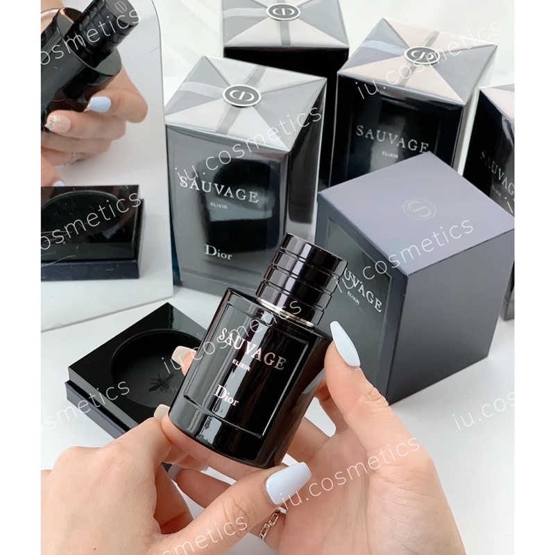 Nước hoa nam Dio Sauvage Elixir EDP 60ml hương gỗ nam tính mạnh mẽ cuốn hút - iu.cosmetics