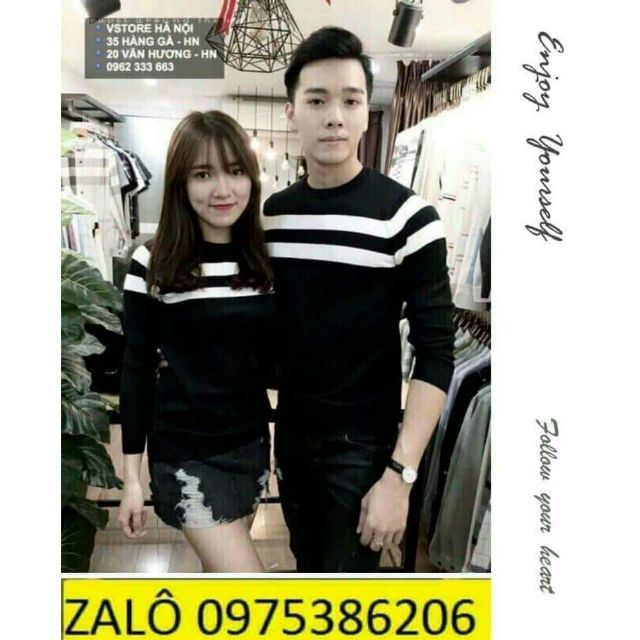 Áo cặp thu đông size S,M,L giá160k