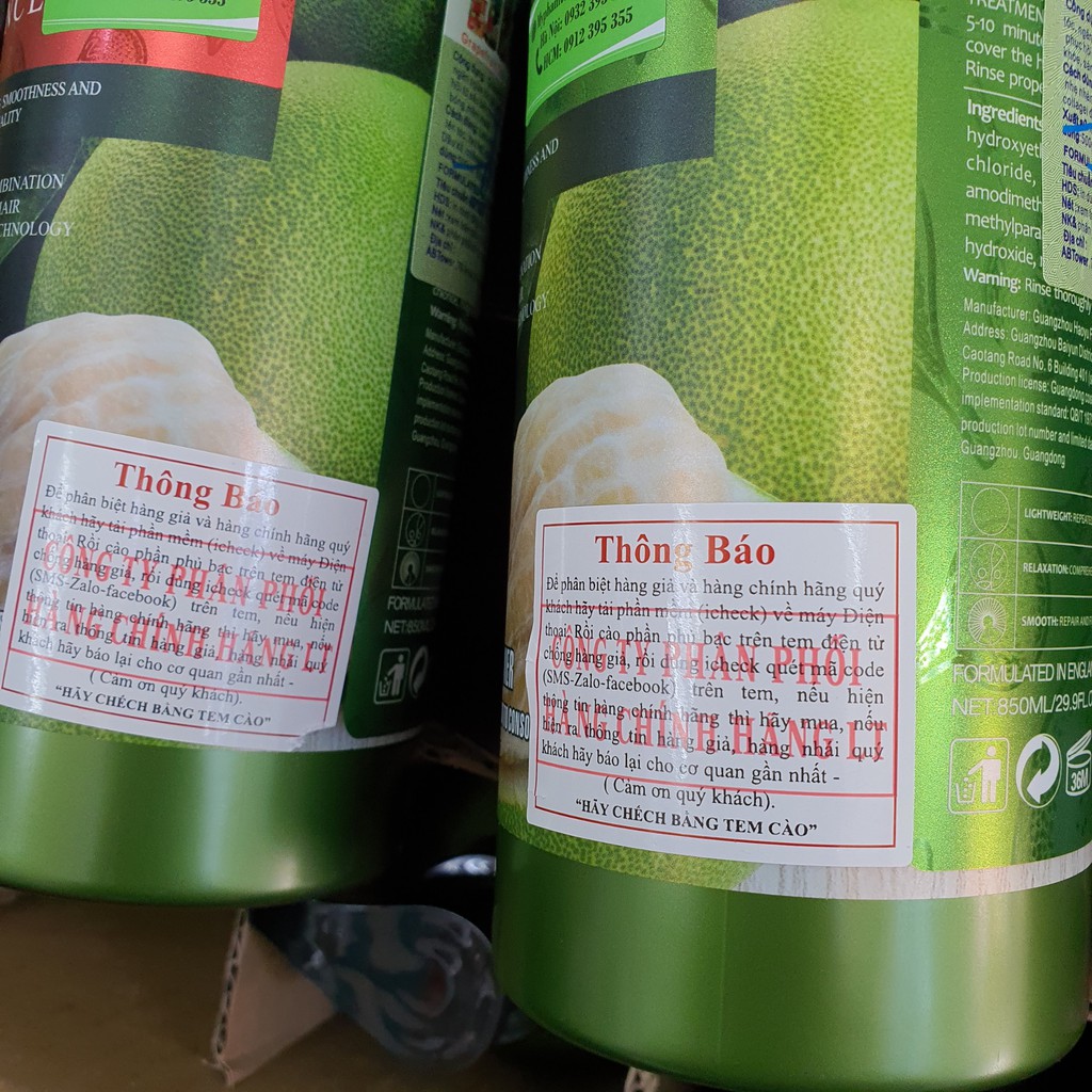 DẦU GỘI XẢ BƯỞI KÍCH THÍCH MỌC TÓC GRAPEFRUIT 850ML*2 | BigBuy360 - bigbuy360.vn