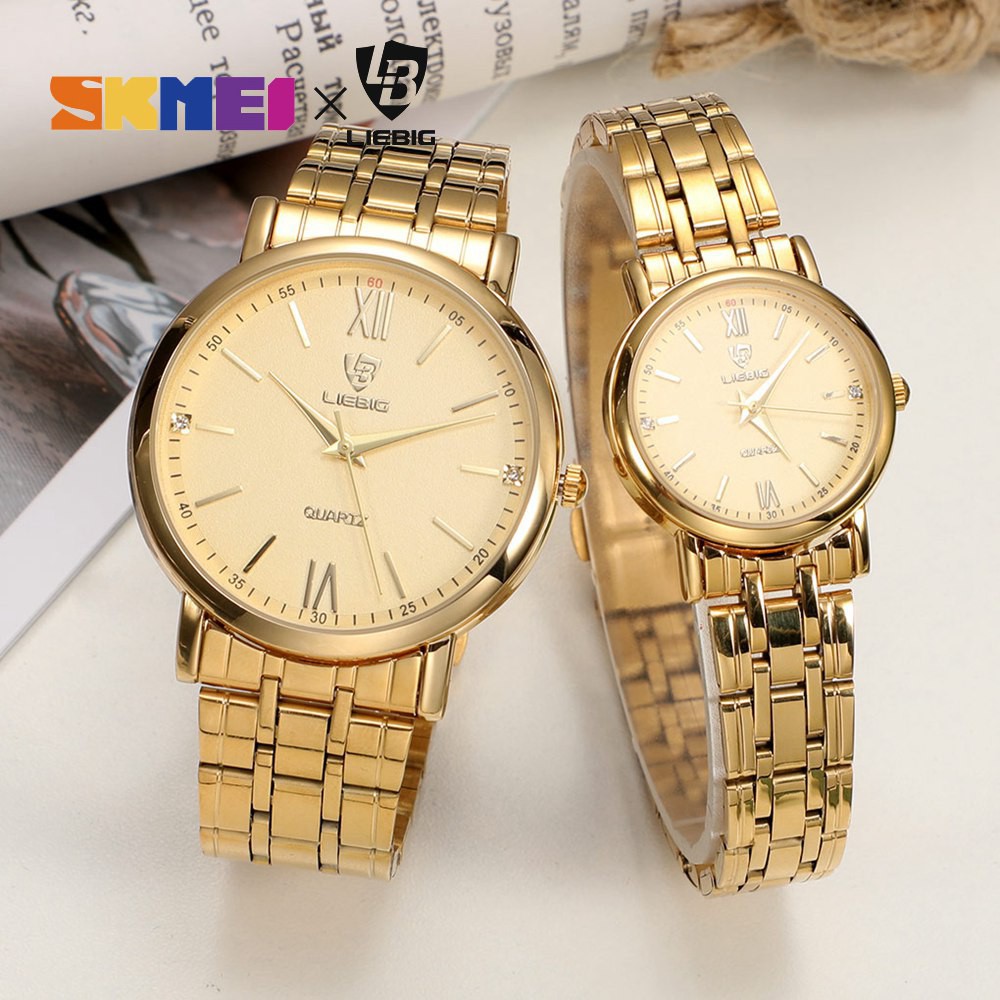 Đồng Hồ Skmei Liebig L1014 Máy Chuyển Động Thạch Anh Dây Đeo Bằng Thép Không Gỉ Phù Hợp Làm Quà Valentine | BigBuy360 - bigbuy360.vn