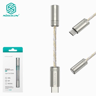Jack ( cáp ) Chuyển đổi Type C to 3.5 mm tai nghe Audio chất lượng cao 32  bit Chính hãng Nillkin HiFi Audio