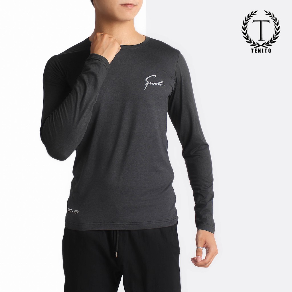 Áo giữ nhiệt nam Áo dài tay áo thể thao nam