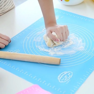 Thảm nhào bột silicon 40x50 cm/ tấm nhào bột