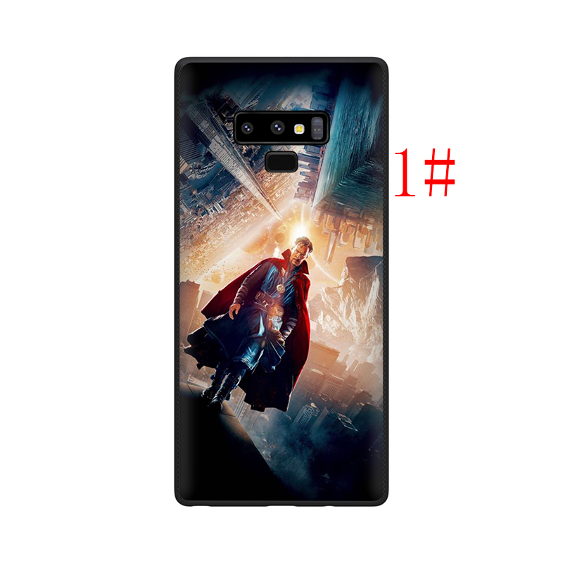 MARVEL Ốp Lưng Silicone In Hình Doctor Strange 64z Cho Samsung A5 2017 A6 A8 Plus A7 A9 2018 Note 8 9