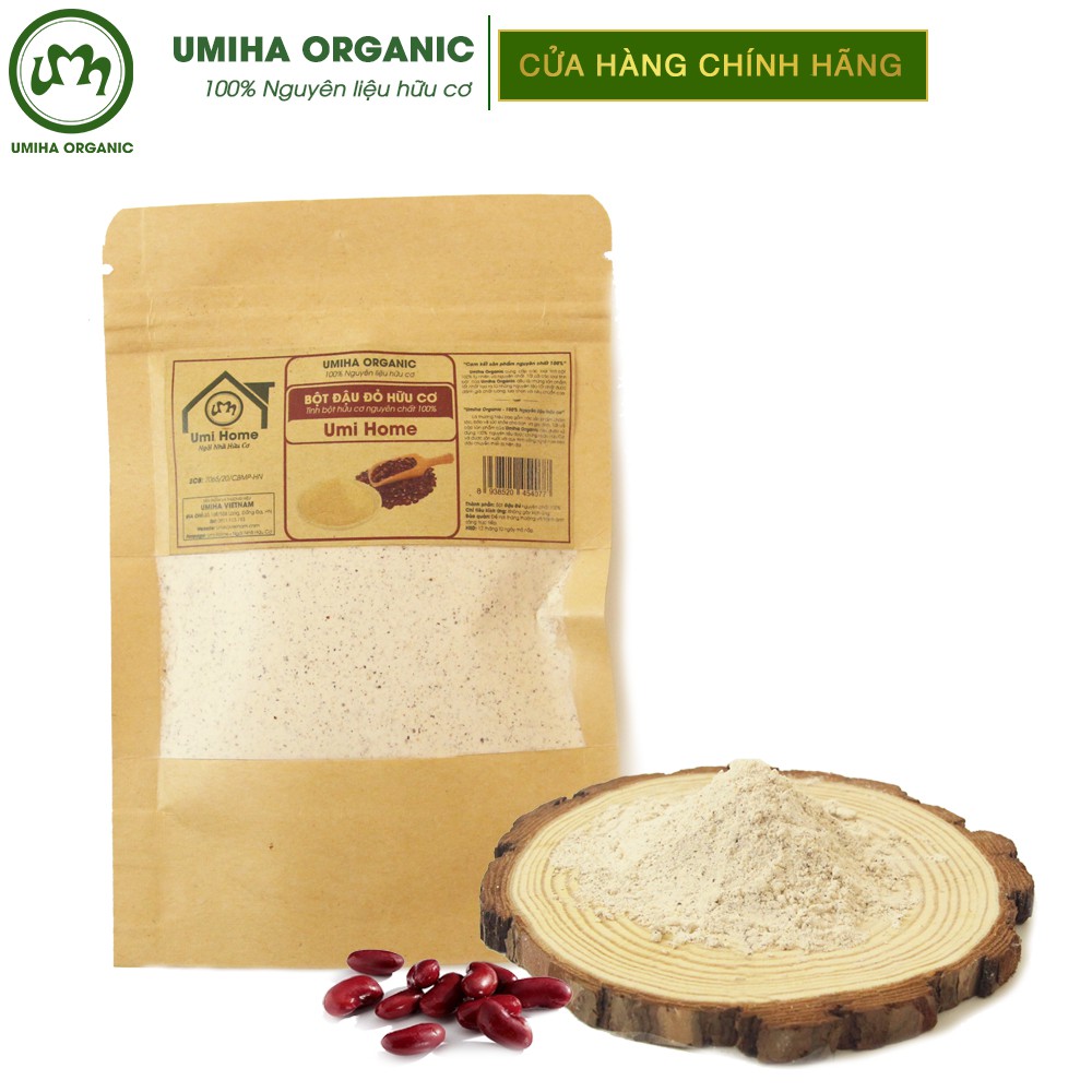 Bột Đậu Đỏ hữu cơ làm đẹp UMIHA nguyên chất 40G | Red Bean Powder 100% Organic | BigBuy360 - bigbuy360.vn