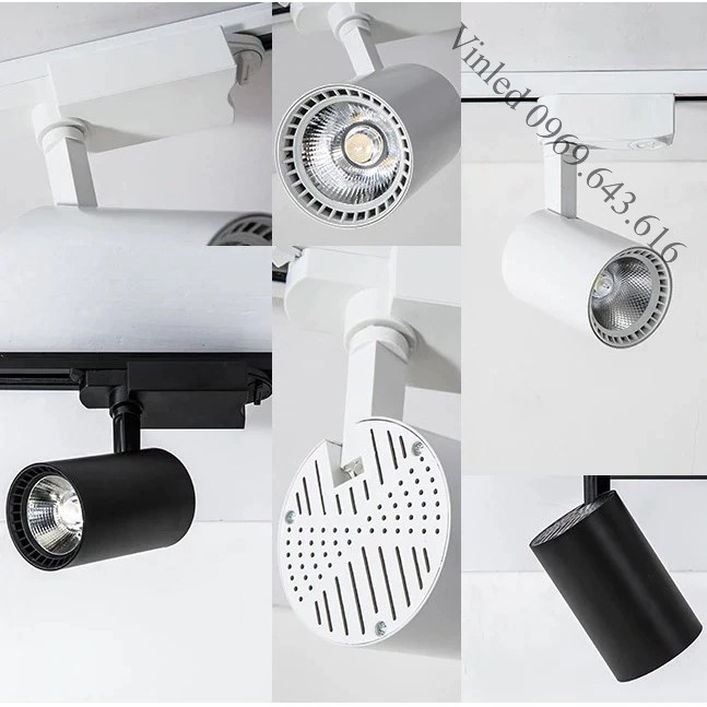 XẢ KHO - THANH LÝ  Đèn rọi ray 7W, 20W COB trang trí chip COB | BigBuy360 - bigbuy360.vn