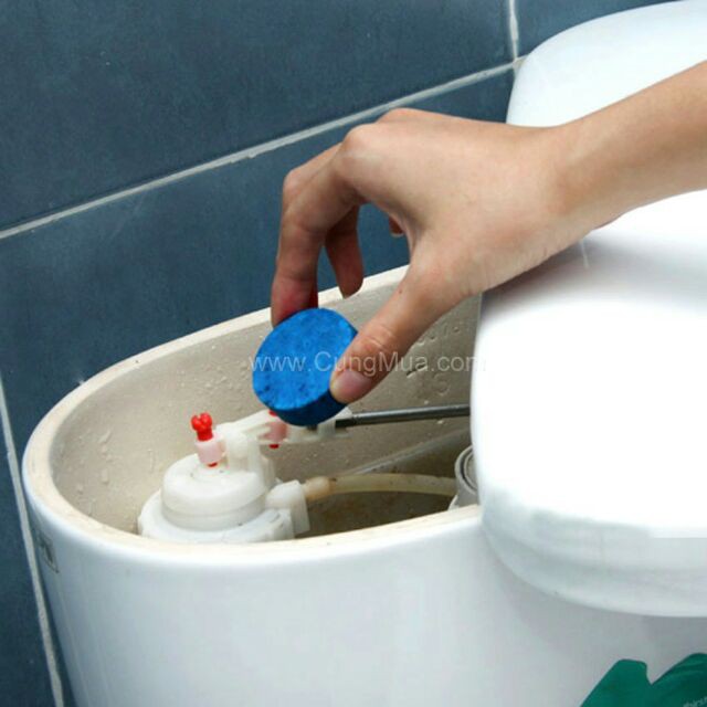 [ SALE TƯNG BỪNG] Combo 10 Viên Tẩy Toilet Diệt Sạch Vi Khuẩn Cho Bồn Cầu Sạch Sẽ.