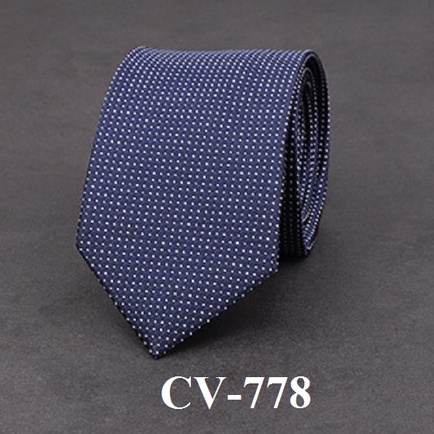 Cà vạt Nam tự thắt bản trung 7cm phong cách sang trọng, lịch sự phù hợp công sở, dự tiệc, đám cưới CV-778