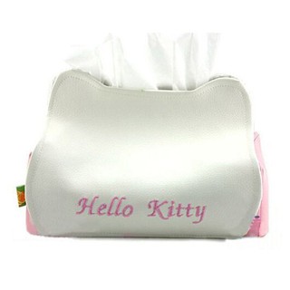 Túi Đựng Khăn Giấy Làm Từ Da Hình Hello Kitty