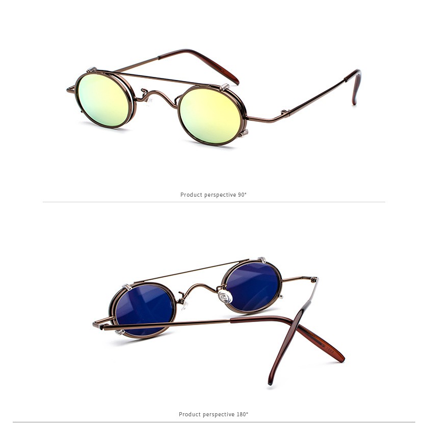 Gọng kính mát AVIROUND Clip-on nam nữ, dáng vintage cá tính LETUTS LTR00036