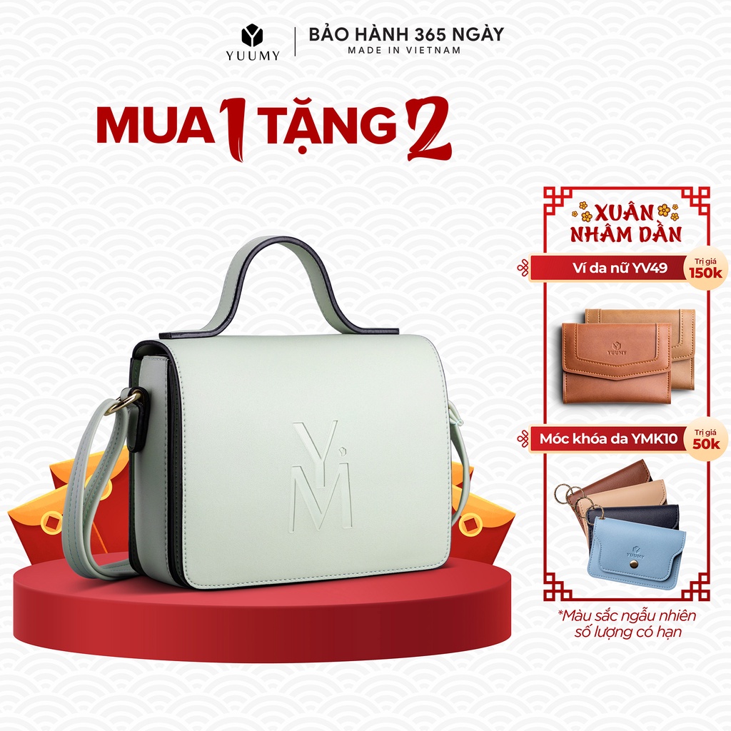 Túi đeo chéo nữ thời trang YUUMY Seasand YN107 phong cách trẻ trung da tổng hợp