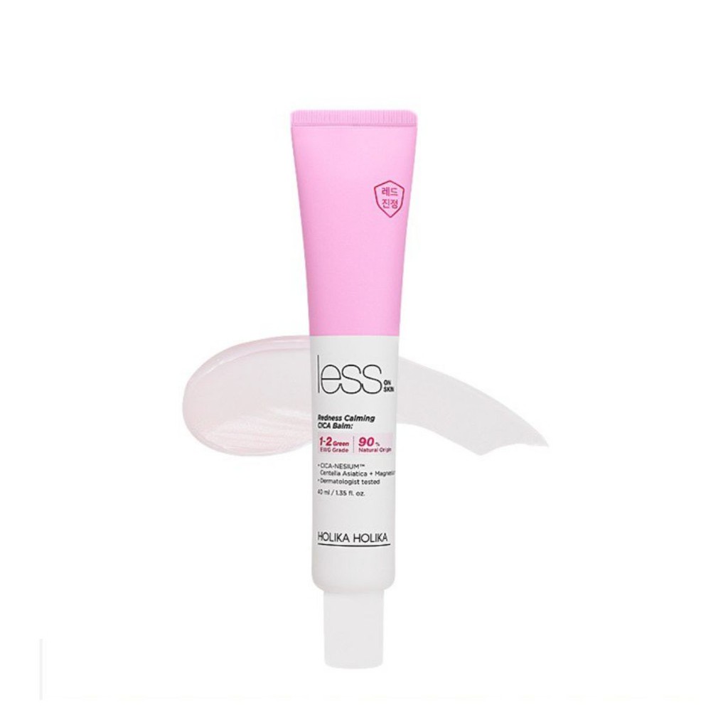 Kem Dưỡng Ẩm 🌸FREESHIP🌸 Làm Dịu Da Kích Ứng Holika Less On Skin Redness Calming CICA Balm 40ml | BigBuy360 - bigbuy360.vn