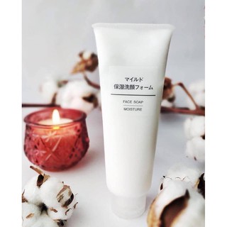 Sữa rửa mặt muji moisture nhật bản