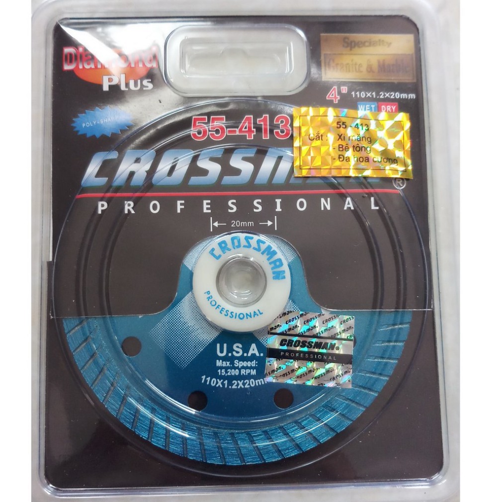 [Công Ty] Lưỡi cắt gạch đa năng Crossman 110