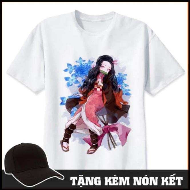 Vải Cotton Siêu Xịn (3 HÌNH) ÁO THUN ANIME NEZUKO NAM NỮ VHL Store