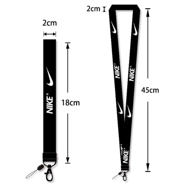 Dây đeo thẻ lanyard Dây strap đeo điện thoại dành cho học sinh sinh viên nhân viên văn phòng thể thao