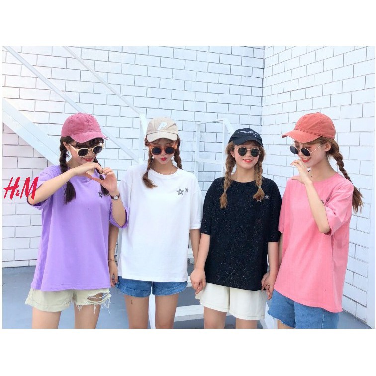 ÁO THUN TAY LỠ FORM RỘNG in Sao ngực nổi (kèm ảnh thật ) | BigBuy360 - bigbuy360.vn