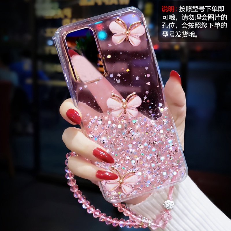 Ốp Điện Thoại Silicone Đính Đá Kim Sa Lấp Lánh Cho Samsung Galaxy A21 A31 A41 A21S A51 A71 A52 A72 A12 A32 A22 4G A42 5G