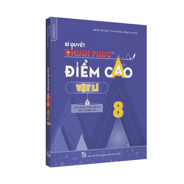 Sách - Combo Bí quyết chinh phục điểm cao - Toán Lí Hóa - Lớp 8 - Tập 1 + Tập 2