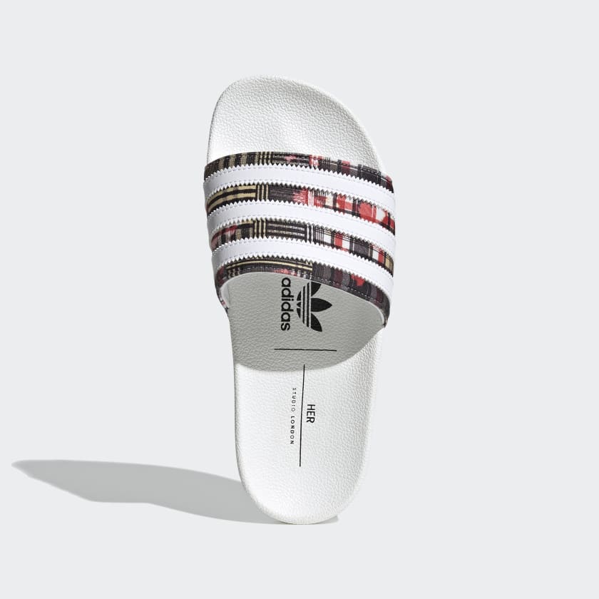 Dép Adidas Nữ CHÍNH HÃNG Adidas Originals Adilette Vivid Red Slides - Dép Nữ Quai Ngang [H00569] - Simple Sneaker