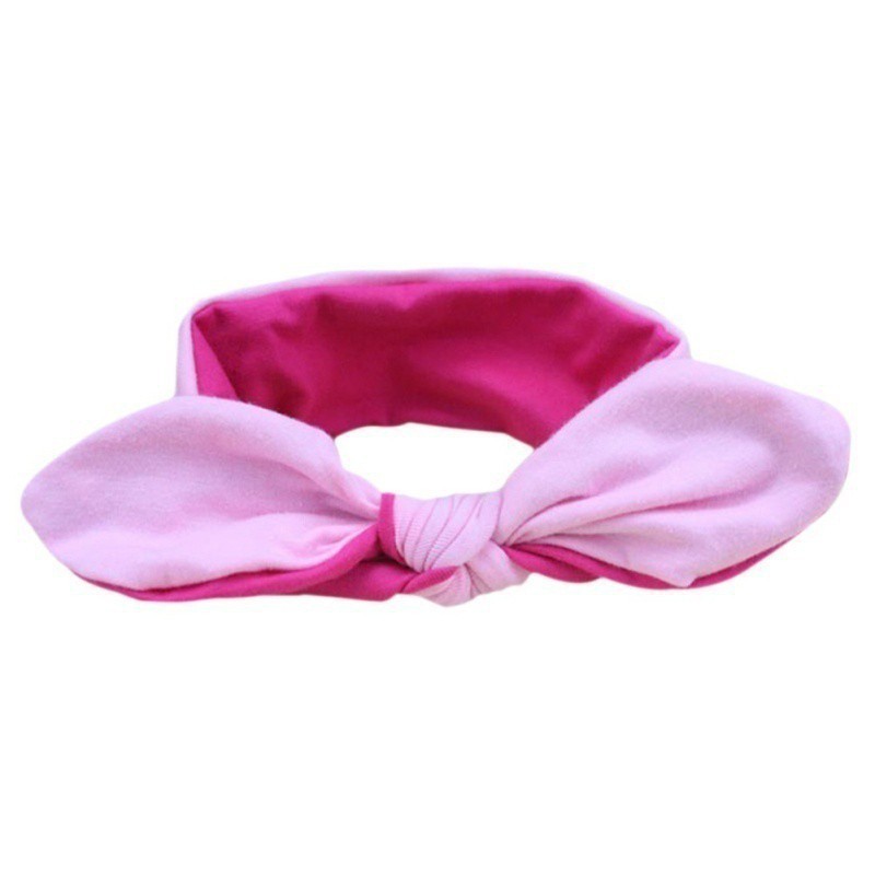 Băng buộc đầu có nơ dễ thương cho bé gái