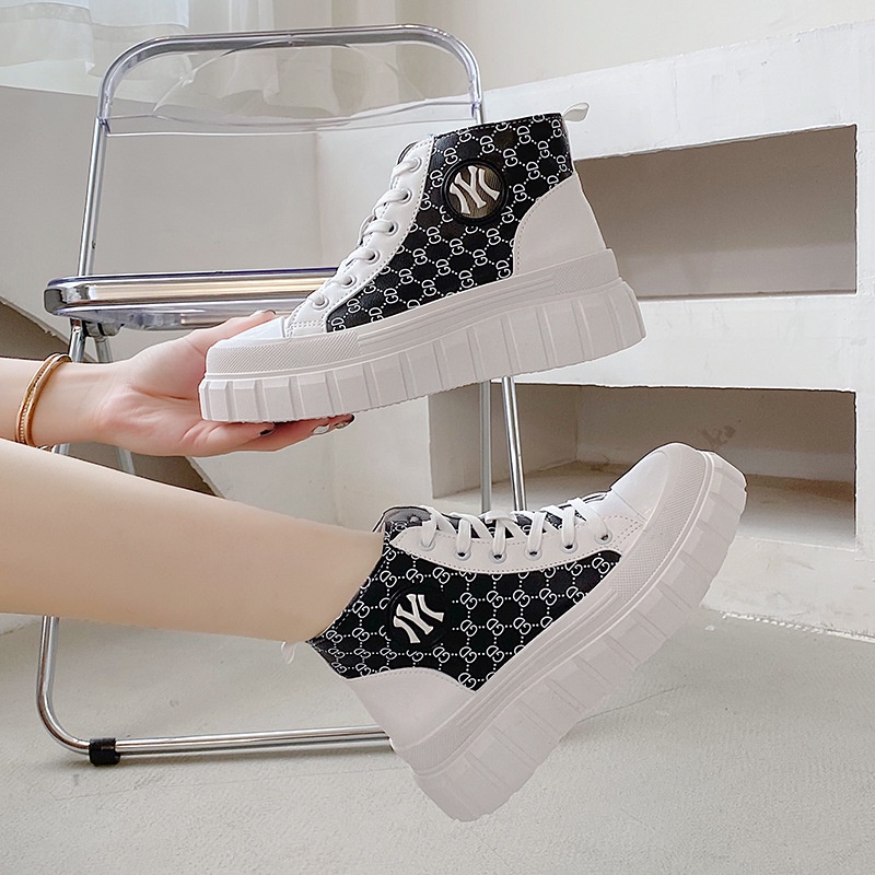 Giày sneaker nữ cổ cao, giày thể thao đẹp đi học đi chơi phong cách hàn quốc G 152 | WebRaoVat - webraovat.net.vn