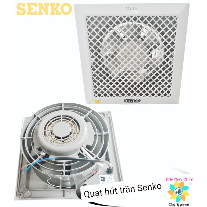 Quạt Hút Âm Trần Senko HT150 HT200 HT250 (bảo hành 24 tháng)